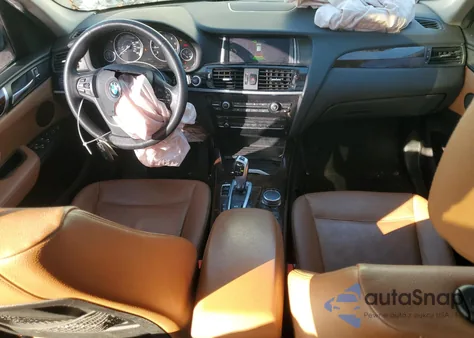 2017 BMW X3 xDrive28I z USA, uszkodzony, nr VIN 5UXWX9C34H0W67910